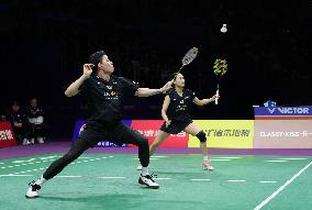 (SP)CHINA-SUZHOU-BADMINTON-SUDIRMAN CUP-QUARTERFINAL-SOUTH KOREA VS CHINESE TAIPEI (CN)