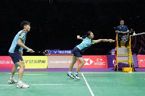 (SP)CHINA-SUZHOU-BADMINTON-SUDIRMAN CUP-QUARTERFINAL-SOUTH KOREA VS CHINESE TAIPEI (CN)