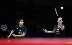 (SP)CHINA-SUZHOU-BADMINTON-SUDIRMAN CUP-QUARTERFINAL-SOUTH KOREA VS CHINESE TAIPEI (CN)