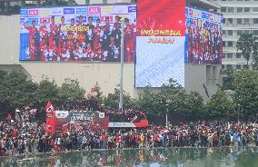 (SP)INDONESIA-JAKARTA-FOOTBALL-SEA GAMES 2023-CELEBRATION