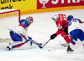 (SP)LATVIA-RIGA-2023 IIHF ICE HOCKEY WORLD CHAMPIONSHIP-SLOVAKIA VS SWITZERLAND