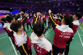 (SP)CHINA-SUZHOU-BADMINTON-SUDIRMAN CUP-CHN VS INA (CN)