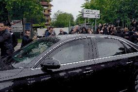 Former Italian Premier Berlusconi Leaves Hospital After 45 Days