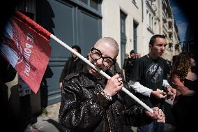 Protests Outside Premier Borne Headquarters