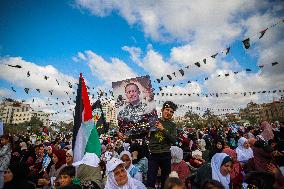 The Palestinian Islamic Jihad Group Holds A Rally - Gaza