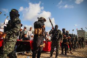 The Palestinian Islamic Jihad Group Holds A Rally - Gaza