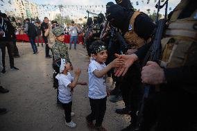 The Palestinian Islamic Jihad Group Holds A Rally - Gaza