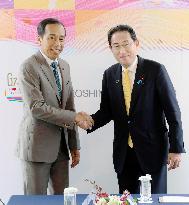 Kishida-Jokowi talks in Hiroshima
