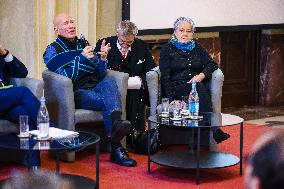 The Award Ceremony With The Seal Of The City To Sebastião Salgado On The Occasion Of The Presentation Of The Exhibition Amazonia