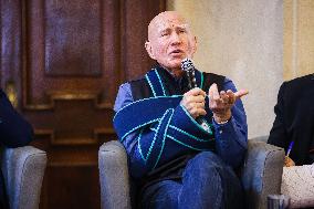 The Award Ceremony With The Seal Of The City To Sebastião Salgado On The Occasion Of The Presentation Of The Exhibition Amazonia