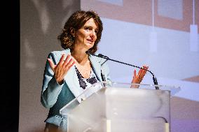 The Inauguration Of The Library Of The Shoah Memorial In Milan