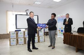 MOZAMBIQUE-CHINA-SCHOOL SUPPLIES-DONATION