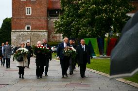 PiS Politicians On Wawel Hill