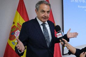 SPAIN-MADRID-FORMER SPANISH PM-INTERVIEW