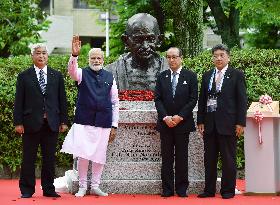 Indian Prime Minister Modi in Hiroshima