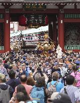 Sanja Festival in Tokyo's Asakusa
