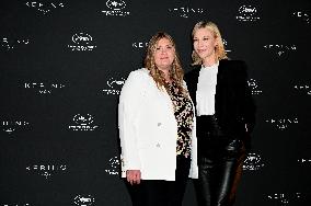 Cannes - Cate Blanchett At The Kering Women In Motion Talk