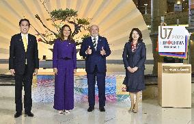 Japan, Brazil leaders in Hiroshima