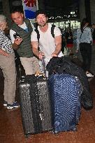 Cannes Ian Bohen At Nice Airport