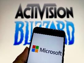 Illustration: Microsoft Acquires Activision Blizzard