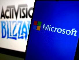 Illustration: Microsoft Acquires Activision Blizzard