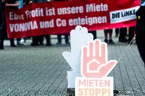 Protest Against Vonovia Co. For High Rental Prices In Bochum