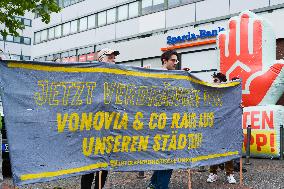 Protest Against Vonovia Co. For High Rental Prices In Bochum