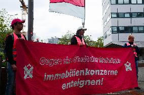 Protest Against Vonovia Co. For High Rental Prices In Bochum