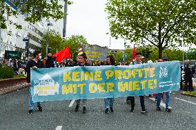 Protest Against Vonovia Co. For High Rental Prices In Bochum