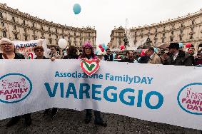 'Let's Choose Life' Demonstration In Rome