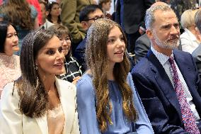Spanish Crown Princess Leonor graduated from The UWC College - Wales