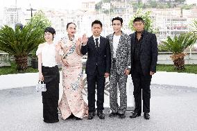 He Bian De Cuo Wu (Only The River Flows) Photocall  Cannes - Day 5.