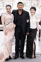 He Bian De Cuo Wu (Only The River Flows) Photocall  Cannes - Day 5.