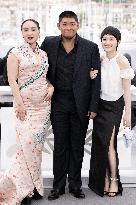 He Bian De Cuo Wu (Only The River Flows) Photocall  Cannes - Day 5.