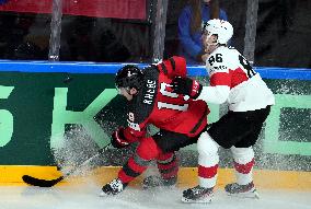 (SP)LATVIA-RIGA-2023 IIHF ICE HOCKEY WORLD CHAMPIONSHIP-CANADA VS SWITZERLAND