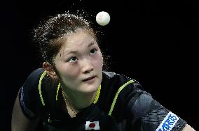 (SP)SOUTH AFRICA-DURBAN-ITTF-TABLE TENNIS-WORLD CHAMPIONSHIPS FINALS