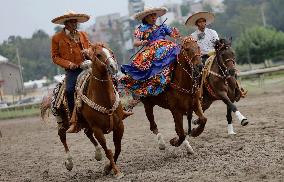 Day Of The Charros And The Escaramuzas In Mexico City