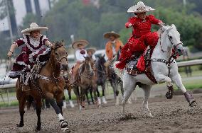 Day Of The Charros And The Escaramuzas In Mexico City