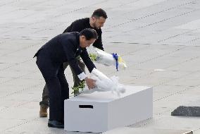 Ukrainian President Zelenskyy in Hiroshima