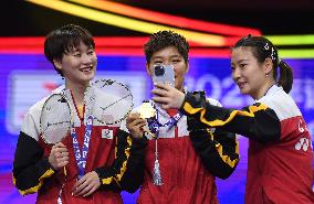 (SP)CHINA-SUZHOU-BADMINTON-SUDIRMAN CUP-FINAL-AWARDING CEREMONY (CN)
