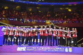 (SP)CHINA-SUZHOU-BADMINTON-SUDIRMAN CUP-FINAL-AWARDING CEREMONY (CN)