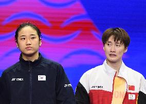 (SP)CHINA-SUZHOU-BADMINTON-SUDIRMAN CUP-FINAL-AWARDING CEREMONY (CN)