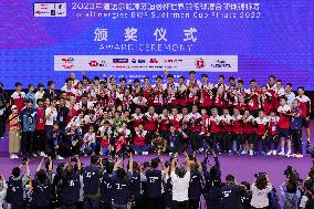 (SP)CHINA-SUZHOU-BADMINTON-SUDIRMAN CUP-FINAL-AWARDING CEREMONY (CN)