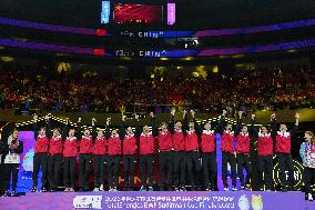 (SP)CHINA-SUZHOU-BADMINTON-SUDIRMAN CUP-FINAL-AWARDING CEREMONY (CN)