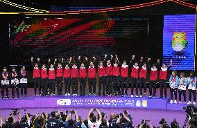 (SP)CHINA-SUZHOU-BADMINTON-SUDIRMAN CUP-FINAL-AWARDING CEREMONY (CN)