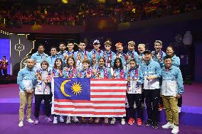 (SP)CHINA-SUZHOU-BADMINTON-SUDIRMAN CUP-FINAL-AWARDING CEREMONY (CN)
