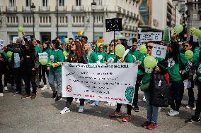 Demonstration for Public Education - Madrid