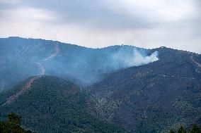 Fire in Hurdes and Sierra de Gata remains under control - Spain