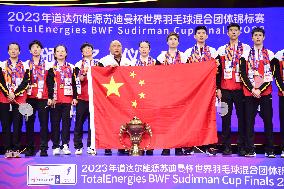 The Chinese Team Won The Dhampionship - TotalEnergies BWF SUDIRMAN CUP Finals 2023