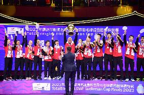 The Chinese Team Won The Dhampionship - TotalEnergies BWF SUDIRMAN CUP Finals 2023